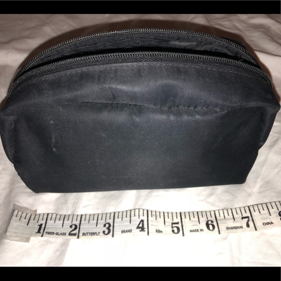 Small Black Saks Fifth cosmetic bag - Picture 3 of 6